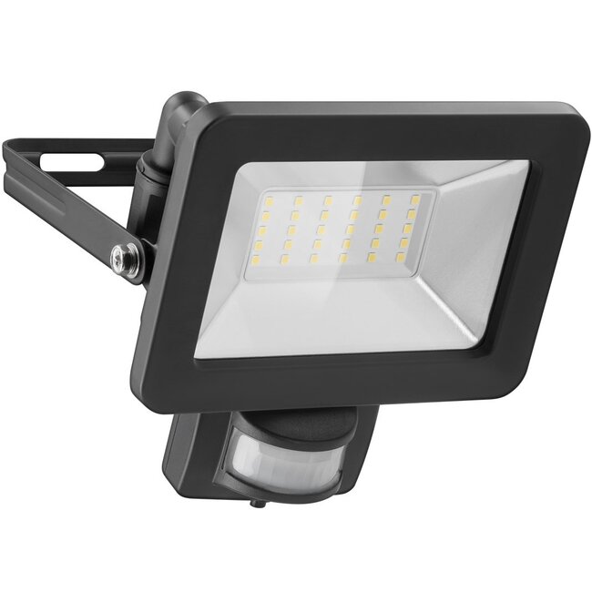 Goobay LED-schijnwerper met bewegingssensor voor buiten - 30W / zwart