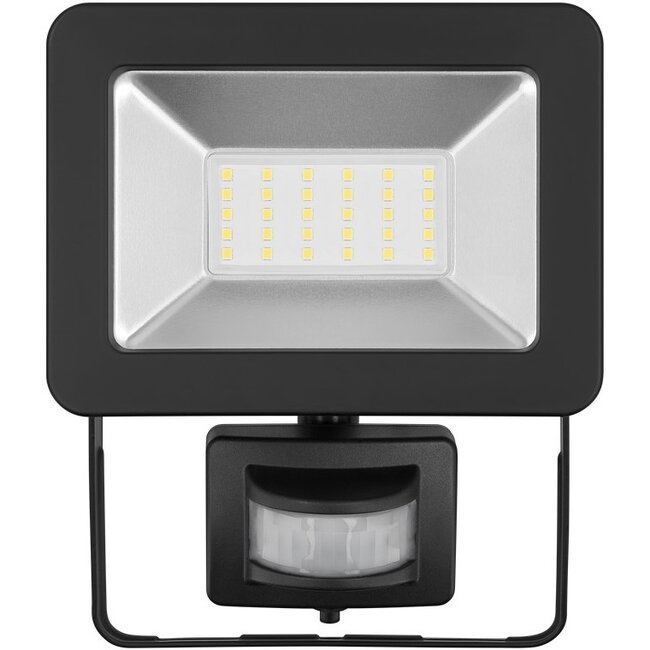Goobay LED-schijnwerper met bewegingssensor voor buiten - 30W / zwart