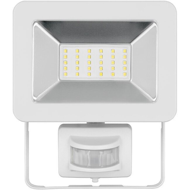 Goobay LED-schijnwerper met bewegingssensor voor buiten - 30W / wit