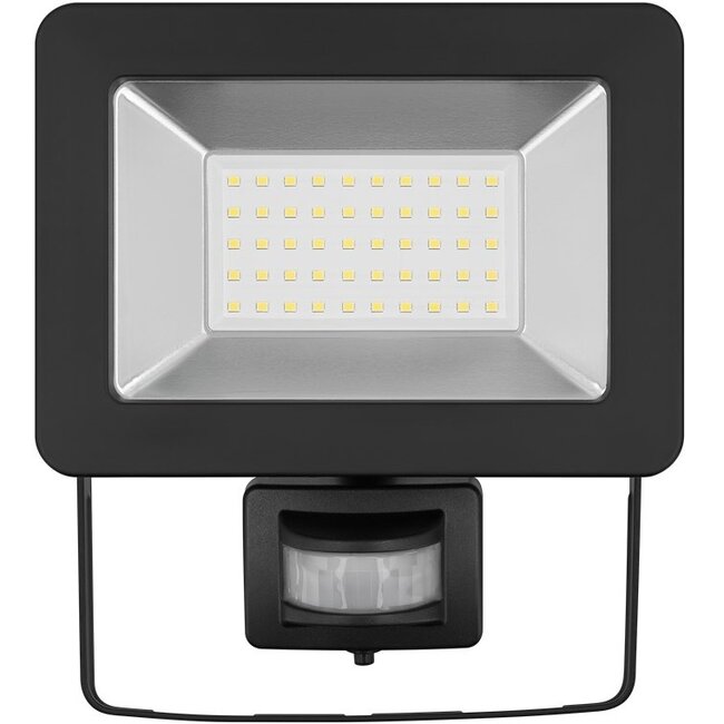 Goobay LED-schijnwerper met bewegingssensor voor buiten - 50W / zwart