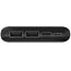 Goobay Powerbank Slimline met 2x USB-A (max. 2,1A) - 10.000 mAh / zwart