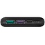 Goobay Powerbank Fast Charge met 2x USB-A en 1x USB-C (max. 5A) - 10.000 mAh / zwart