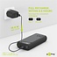 Goobay Powerbank Fast Charge met 2x USB-A en 1x USB-C (max. 5A) - 20.000 mAh / zwart