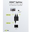 Goobay HDMI splitter 1 naar 2 - HDMI1.4 (4K 30Hz) / zwart