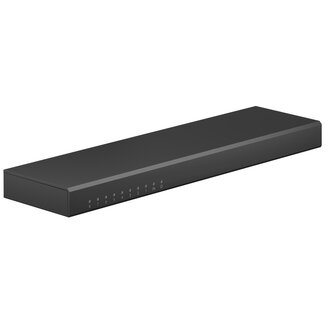 Goobay Goobay HDMI splitter 1 naar 8 - HDMI2.0 (4K 60Hz + HDR) / zwart