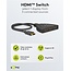 Goobay HDMI schakelaar 3 naar 1 - HDMI2.0 (4K 60Hz + HDR) / zwart - 0,50 meter