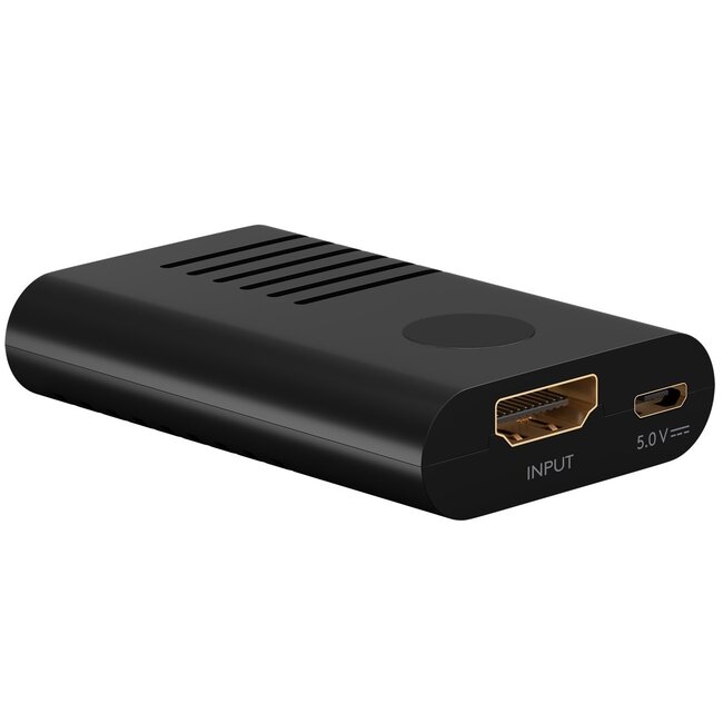 Goobay HDMI repeater - versie 2.0 (4K 60Hz + HDR) - tot 20m / zwart