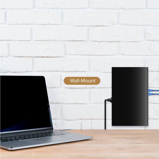 Edimax GS-1016 V2 Gigabit Ethernet Switch met 16 poorten / zwart