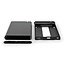 Nedis HDD behuizing voor 2,5'' SATA HDD/SSD - USB-A/USB-C - USB3.0 / aluminium