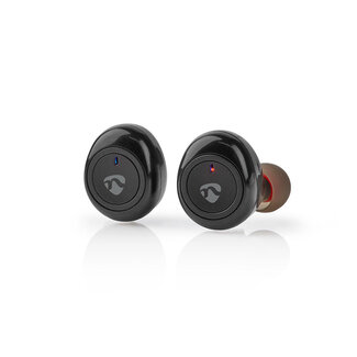 Nedis Nedis True Wireless Stereo in-ear Bluetooth earphones met microfoon en opbergcase - Micro USB / zwart