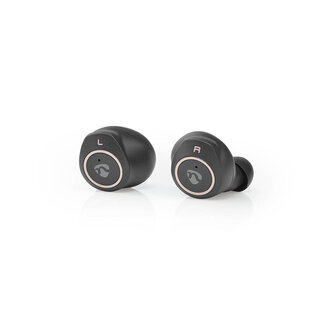 Nedis Nedis True Wireless Stereo in-ear Bluetooth earphones met microfoon en opbergcase - USB-C / zwart