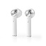 Nedis True Wireless Stereo in-ear Bluetooth earphones met microfoon en opbergcase - Micro USB / wit