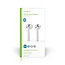 Nedis True Wireless Stereo in-ear Bluetooth earphones met microfoon en opbergcase - Micro USB / wit