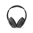 Nedis premium stereo over-ear Bluetooth hoofdtelefoon met microfoon en Active Noise Cancelling / zwart