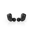 Nedis premium True Wireless Stereo in-ear Bluetooth earphones met microfoon en opbergcase - Micro USB + draadloos laden / zwart