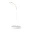 Nedis LED bureaulamp met draadloze lader met Fast Charging draadloze lader met Qi Wireless Charging technologie - 2A/10W / wit