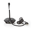 Nedis desk microfoon met flexibele nek - USB-A / zwart/grijs - 1,5 meter