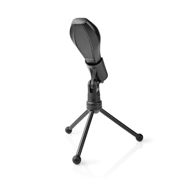 Nedis condensator microfoon met tripod standaard - USB-A / zwart - 1,4 meter