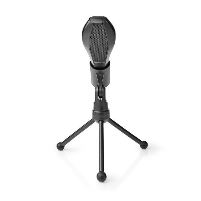 Nedis condensator microfoon met tripod standaard - USB-A / zwart - 1,4 meter