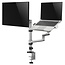 My Wall bureaubeugel voor monitoren tot 32 inch en notebooks tot 17,3 inch / full motion / zilver