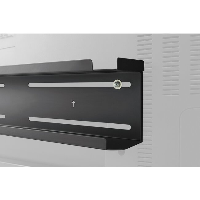 My Wall multi-functionele planken voor boven, onder of achter schermen / zwart