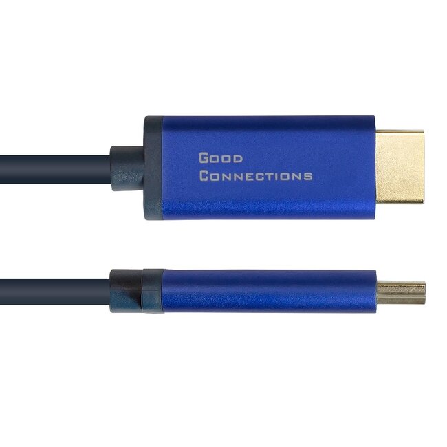 SmartFLEX DisplayPort naar HDMI kabel - DP 1.4 / HDMI 2.0 (4K 60Hz + HDR) - 3 meter