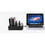 Orico 4 Bay Docking Station voor 4x 2,5'' en/of 3,5'' SATA HDD/SSD - USB3.0 / zwart