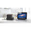 Orico 4 Bay Docking Station voor 4x 2,5'' en/of 3,5'' SATA HDD/SSD - USB3.0 / zwart