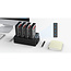 Orico 4 Bay Docking Station voor 4x 2,5'' en/of 3,5'' SATA HDD/SSD - USB3.0 / zwart