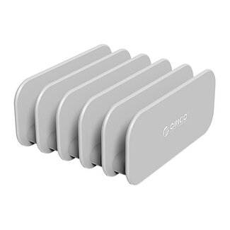 Orico Orico standaard voor 5 tablets en/of smartphones / zilver