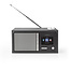 Nedis tafelradio met internetradio, FM-radio, Bluetooth en AUX - 18W / zwart