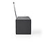 Nedis tafelradio met internetradio, FM-radio, Bluetooth en AUX - 18W / zwart