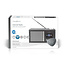 Nedis tafelradio met internetradio, FM-radio, Bluetooth en AUX - 18W / zwart