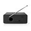 Nedis tafelradio met internetradio, FM-radio, Bluetooth en USB lader - 42W / zwart