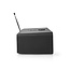 Nedis tafelradio met internetradio, FM-radio, Bluetooth en USB lader - 42W / zwart