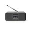 Nedis tafelradio met internetradio, DAB+/FM-radio, Bluetooth en USB lader - 42W / zwart