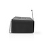 Nedis tafelradio met internetradio, DAB+/FM-radio, Bluetooth en USB lader - 42W / zwart