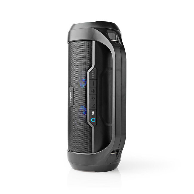 Nedis waterbestendige Bluetooth partyspeaker met AUX, USB en Micro SD - 60W / IPX5 / zwart
