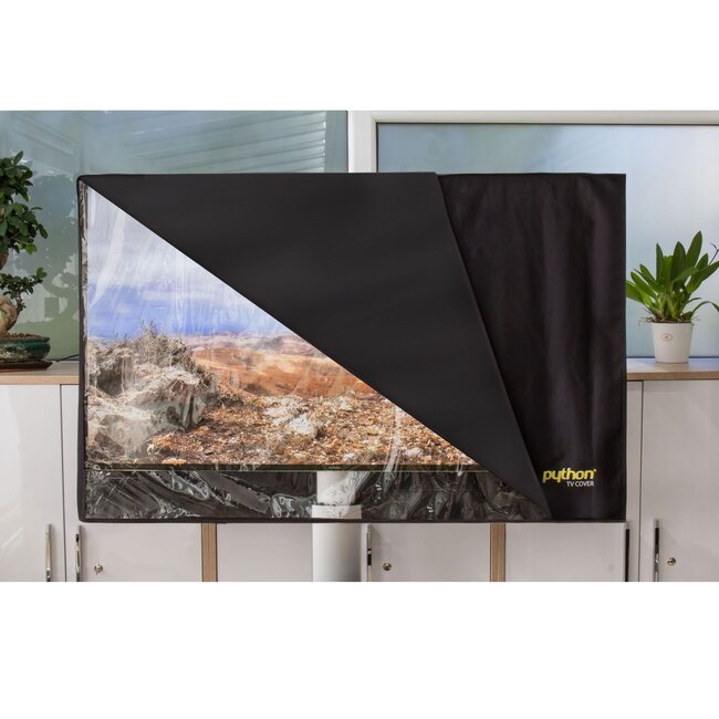 Python beschermhoes met transparante doorkijk voor schermen van 28 tot 32 inch