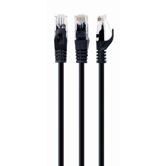 UTP Cat6 patchkabel 0.5 meter zwart