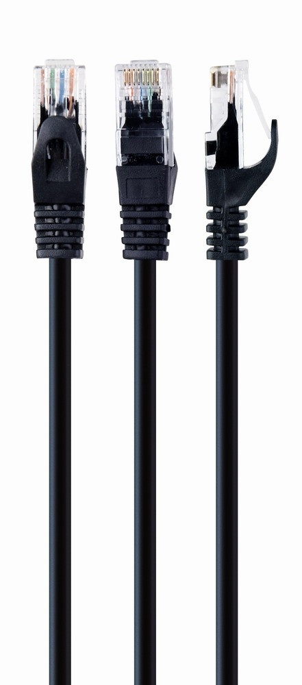 Gembird PP6U-0.5M. Snoerlengte: 0,5 m, Kabel standaard: Cat6, Kabelafscherming: U/UTP (UTP), Aansluiting 1: RJ-45, Aansluiting 2: RJ-45, Contact geleider materiaal: Goud