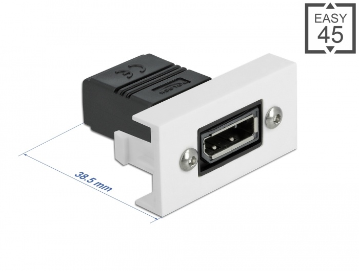 DeLOCK C2G 21.6cm Mini DisplayPort/DVI-D. Lengte snoer: 0,216 m, Aansluiting 1: Mini DisplayPort, Aansluiting 2: DVI-D Dual Link. Gewicht: 58 g