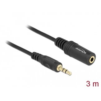 DeLOCK Delock Extension Cable Audio Stereo jack 3.5 mm male / female 3 m