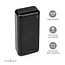 Nedis Powerbank Fast Charge met 1x USB-A en 1x USB-C (max. 3A) - 30.000 mAh / zwart