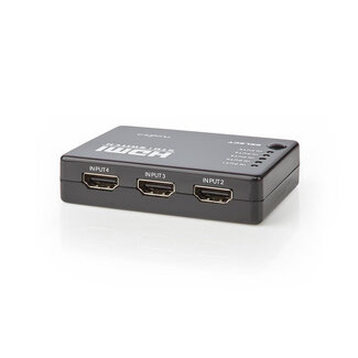 Nedis Nedis HDMI schakelaar 5 naar 1 - HDMI1.3 (Full HD 1080p) / zwart