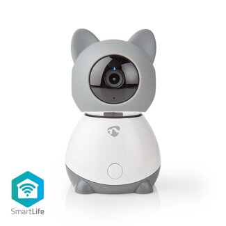 Nedis Nedis SmartLife Wi-Fi IP camera met klimaatsensor voor binnen / draaien en kantelen / HD 1080p