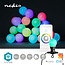 Nedis SmartLife Wi-Fi decoratieve LED-feestverlichting (grote bollen) - 10m - 20 LED's / full-color