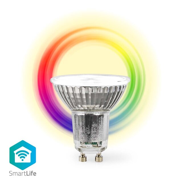 Nedis SmartLife Wi-Fi LED-lamp - GU10 fitting / full-color en warm-wit tot koud-wit