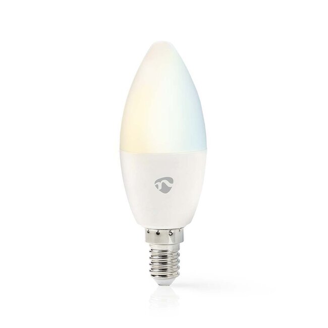 Nedis SmartLife Wi-Fi LED-lamp - E14 fitting - C37 vorm / warm-wit tot koud-wit
