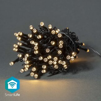 Nedis Nedis SmartLife Wi-Fi decoratief LED-lichtsnoer - 5m - 50 LED's / warm-wit